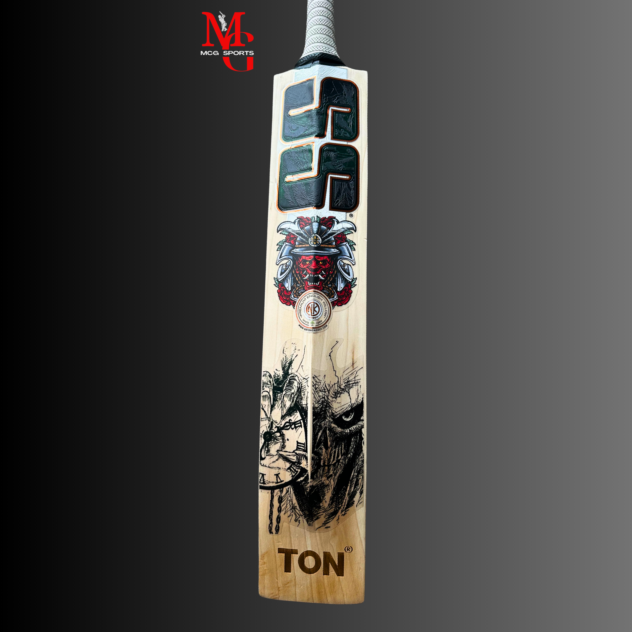 Image of SS - Devils Green Cricket Bat