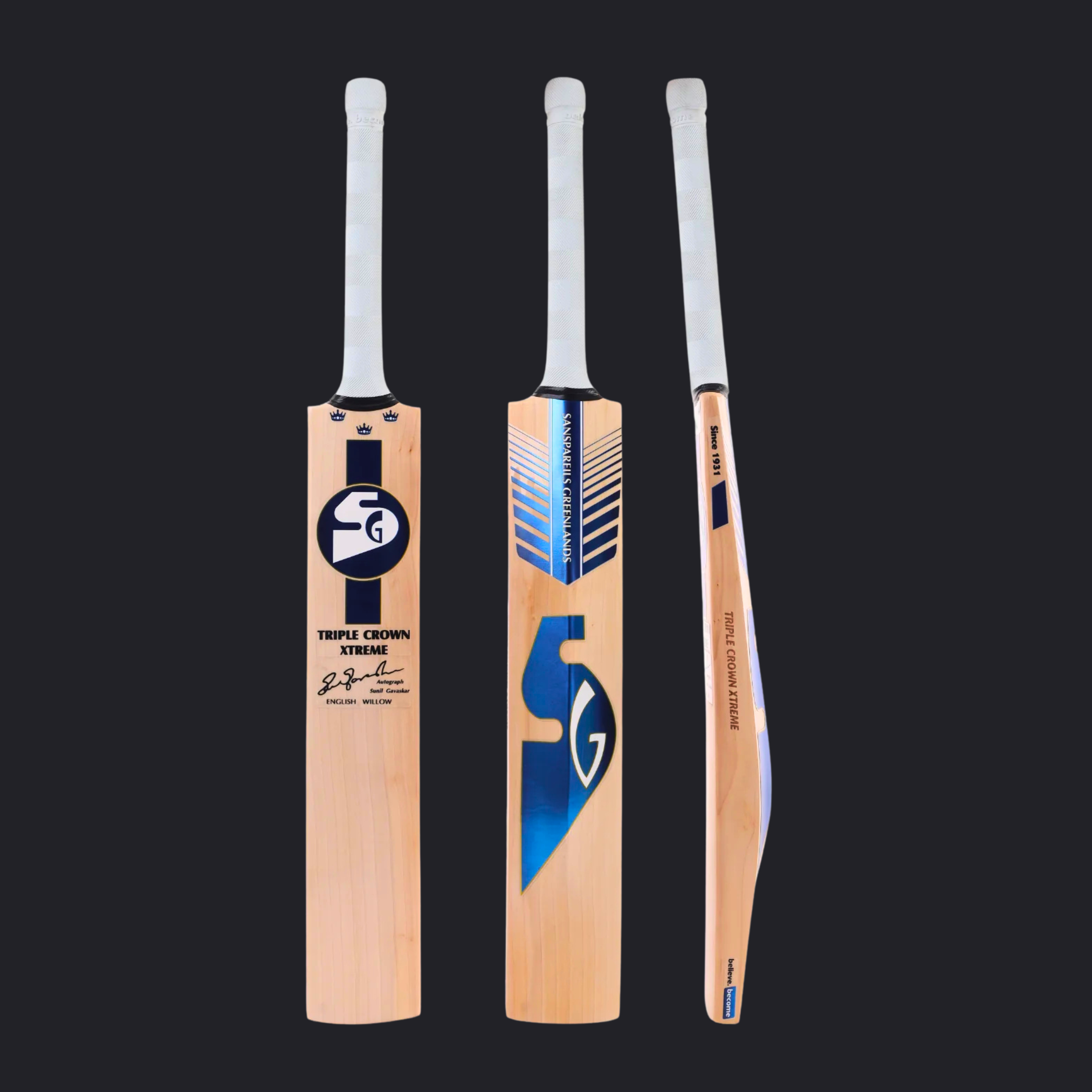 SG - Tripple Crown Xtreme English Willow Cricket Bat