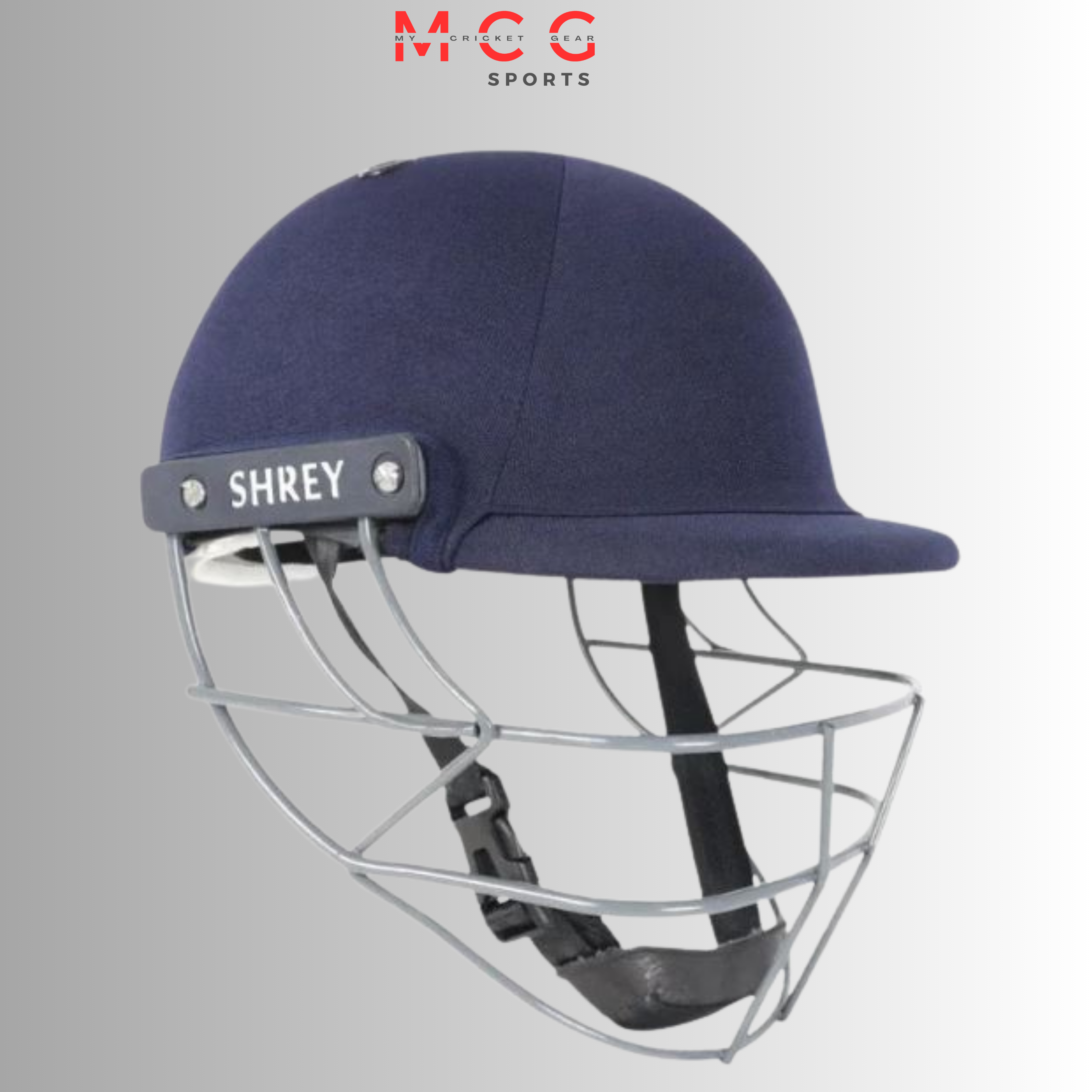 Image of SHREY PERFORMANCE 2.0 HELMET WITH MILD STEEL VISOR
