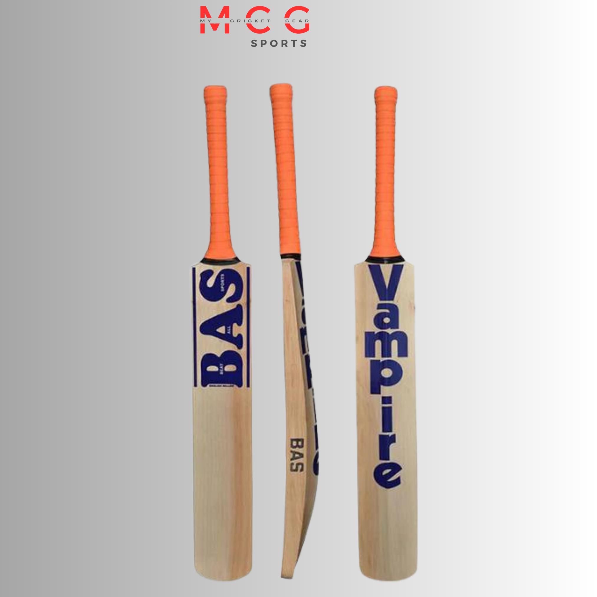 BAS - Vampire MSD Retro Vintage Classic English Willow Cricket Bat