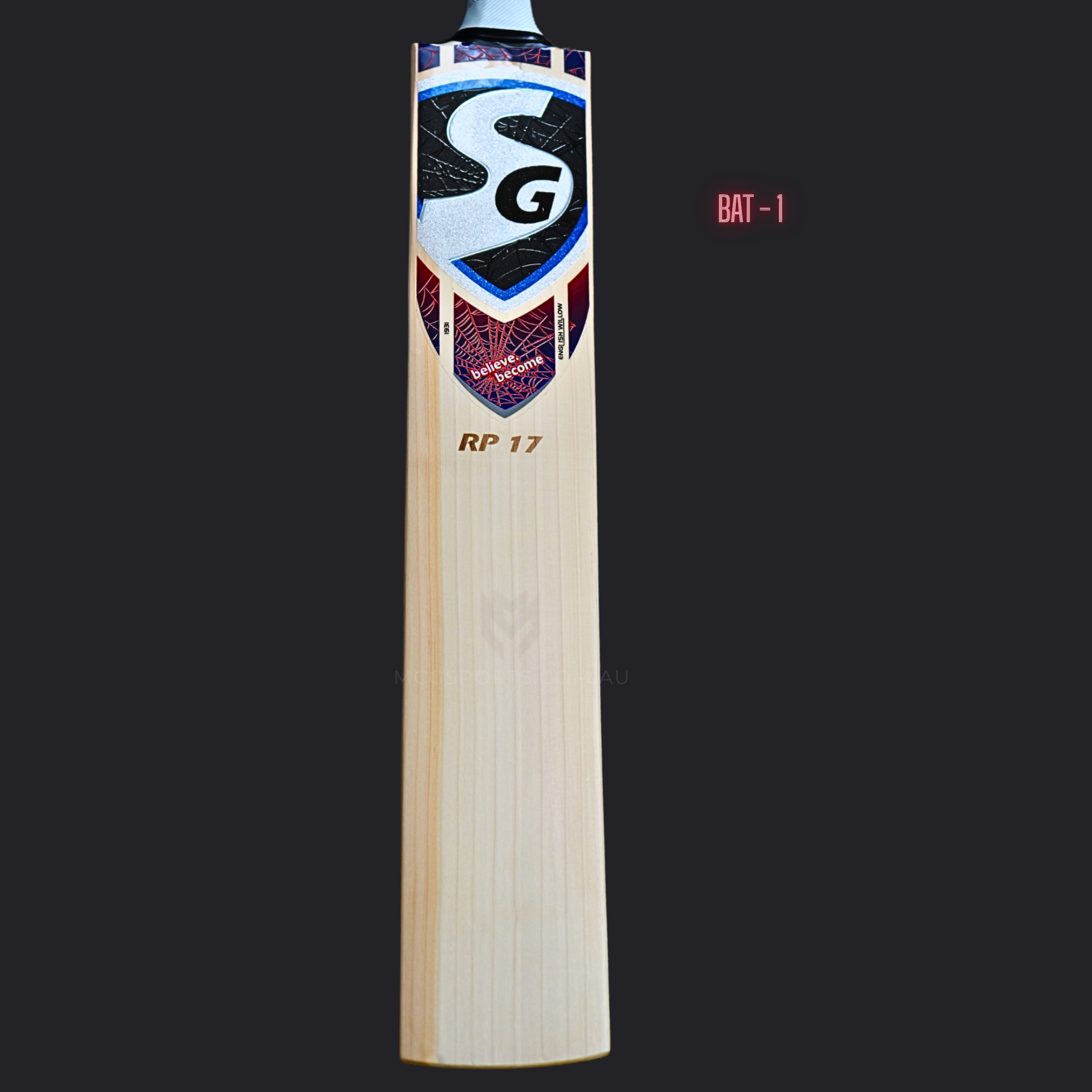 SG - RP 17 (Rishabh Pant) English Willow Cricket Bat - SH