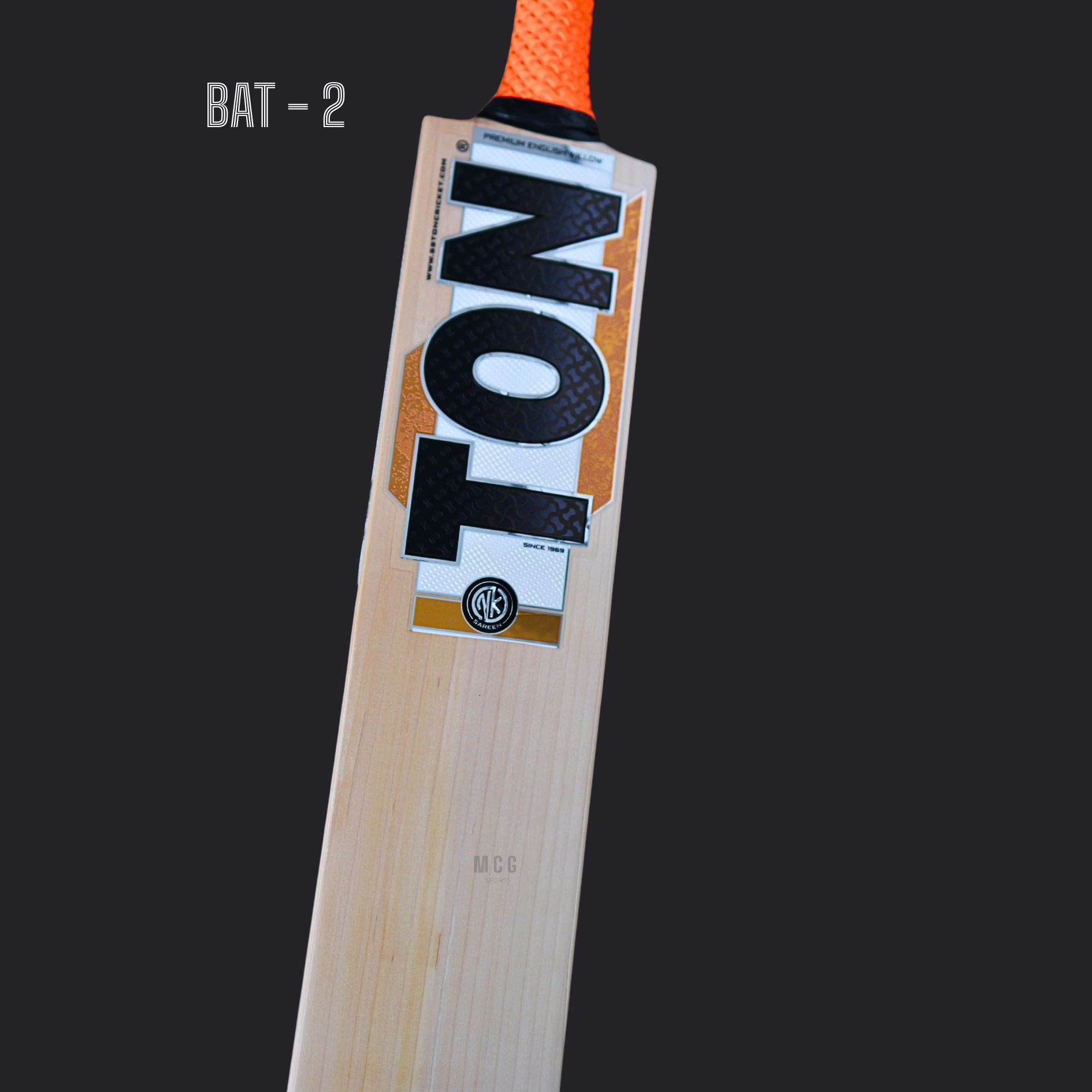 TON - Abhishek Sharma Players Edition Cricket Bat - SH