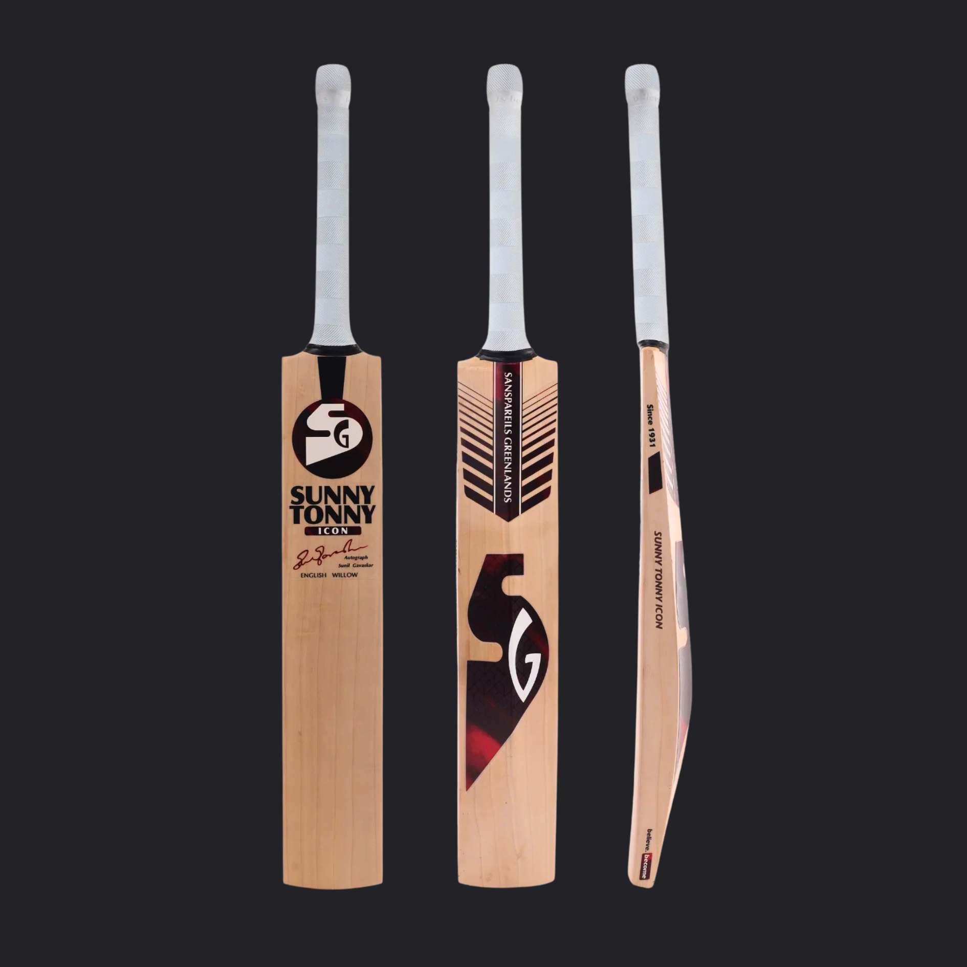 Image of SG - Sunny Tonny Icon English Willow Cricket Bat