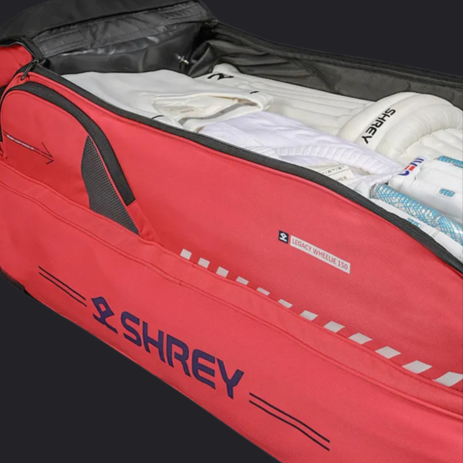 Shrey -  Legacy Players Wheelie 150 Bag