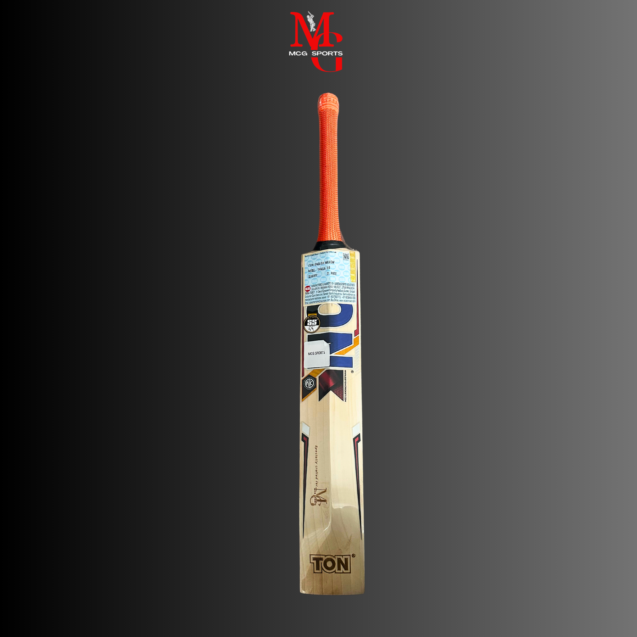 Image of TON - MS DHONI THALA 2.0 Cricket bat