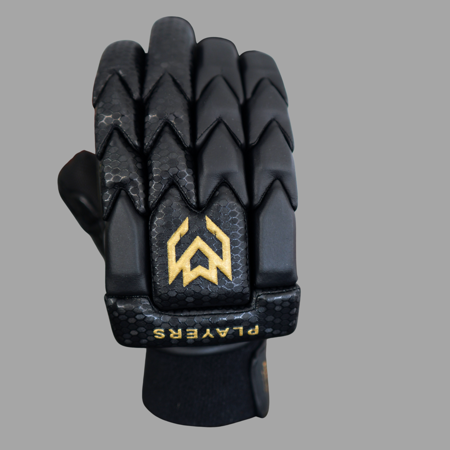 Image of Players Edition Batting Gloves - Black & Gold