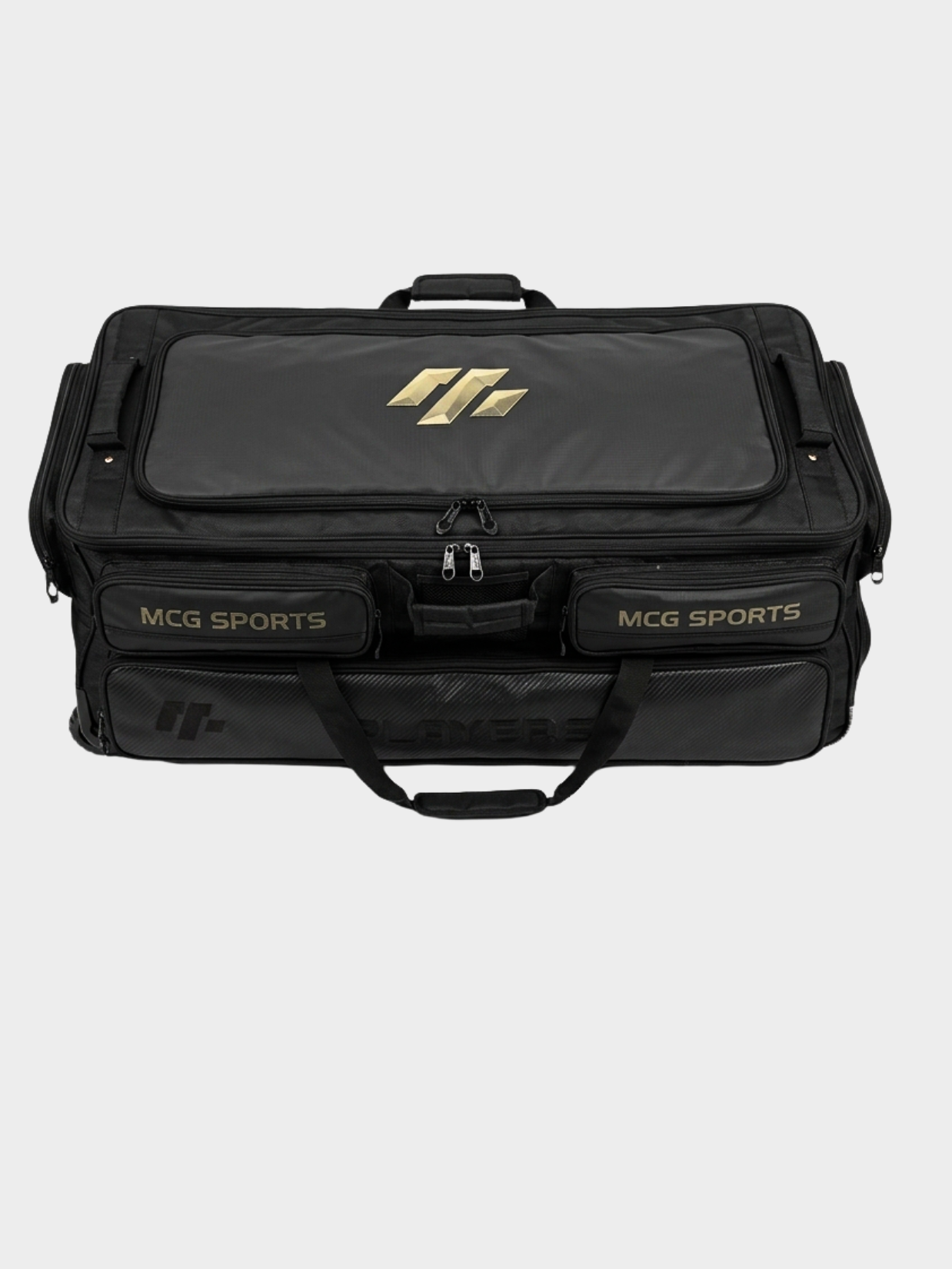 MCG Sports Players Edition Wheelie Cricket Kit Bag – 2100D Flagship with Cool Zone & 5-Bat Pockets