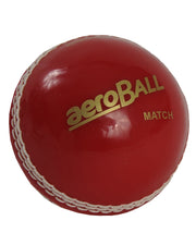 Aero Safety junior match cricket ball in red