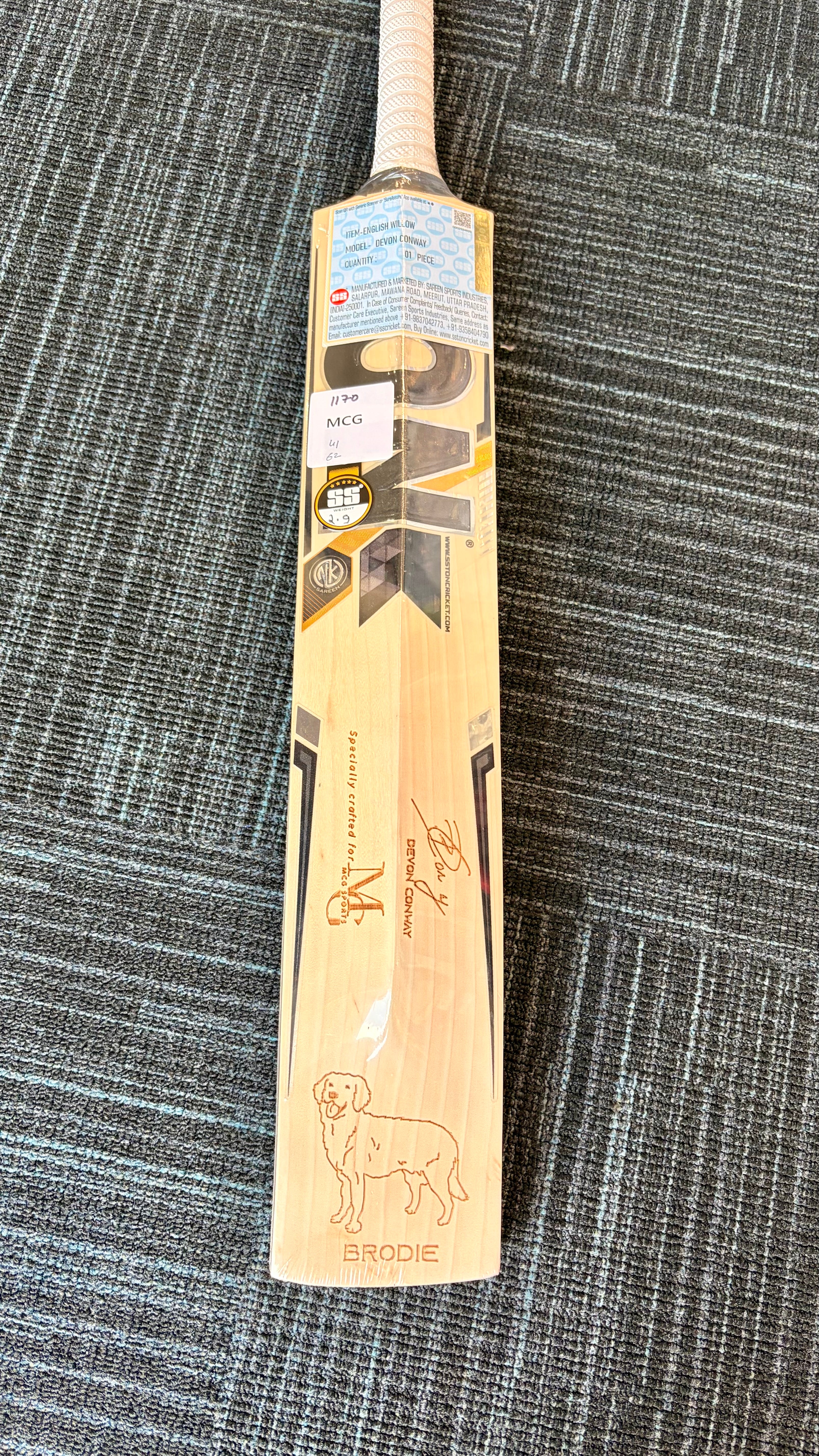 Image of SS - Devon Conway Players Cricket Bat - SH