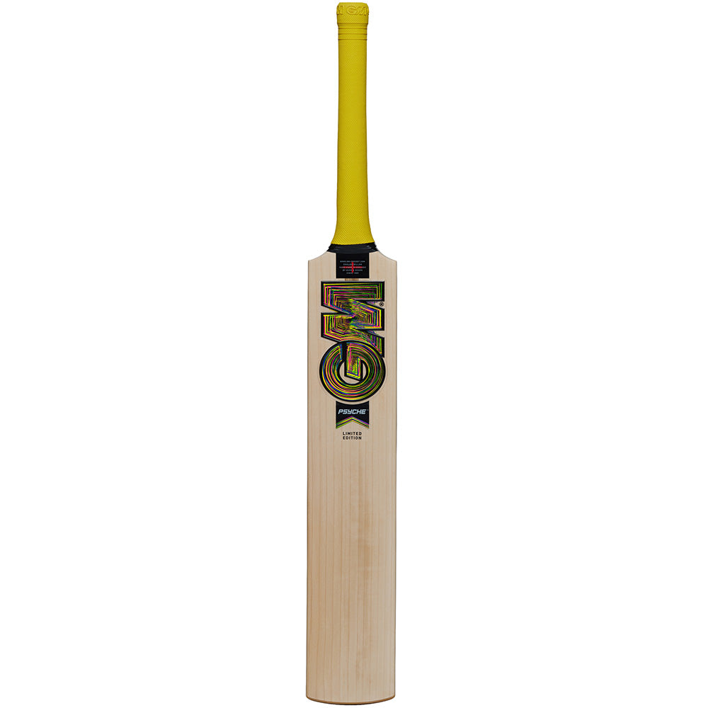 GM Psyche 606 cricket bat full front view on white background