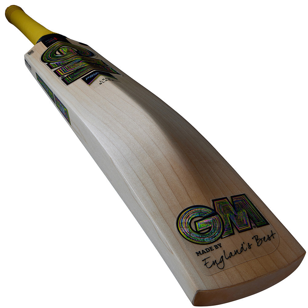 GM Psyche 606 cricket bat toe detail