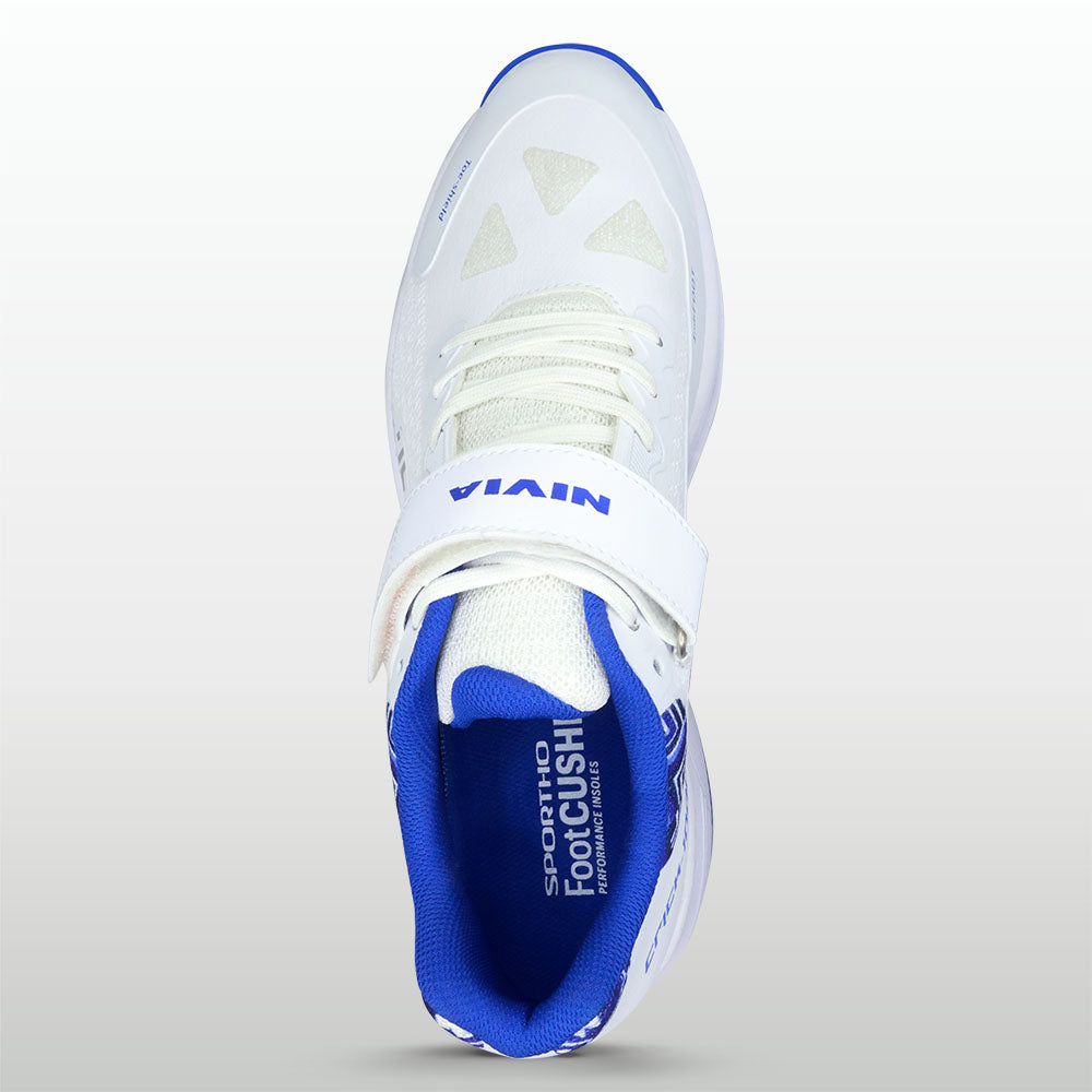 Nivia Crick 1000 2.0 Batting & Bowling Cricket Shoes - Top View