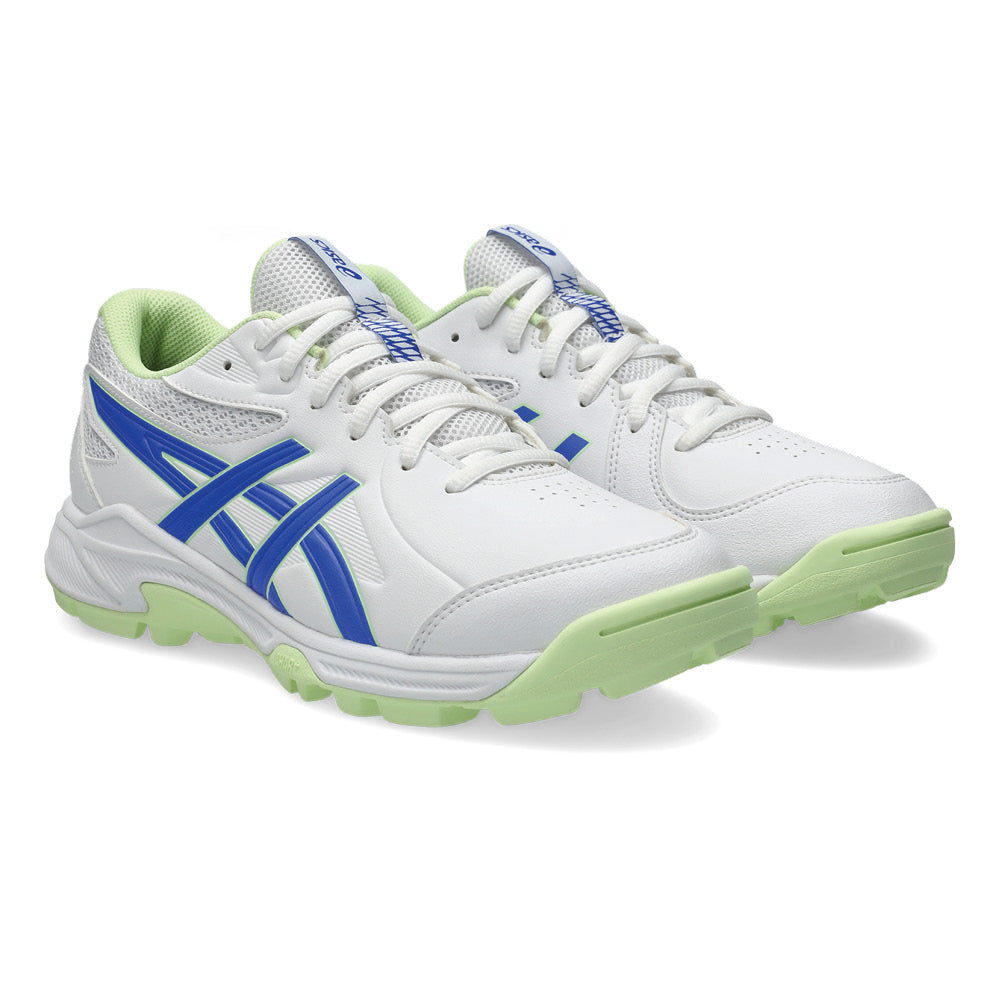 ASICS GEL-PEAKE 3 White/Neon Blue rear view