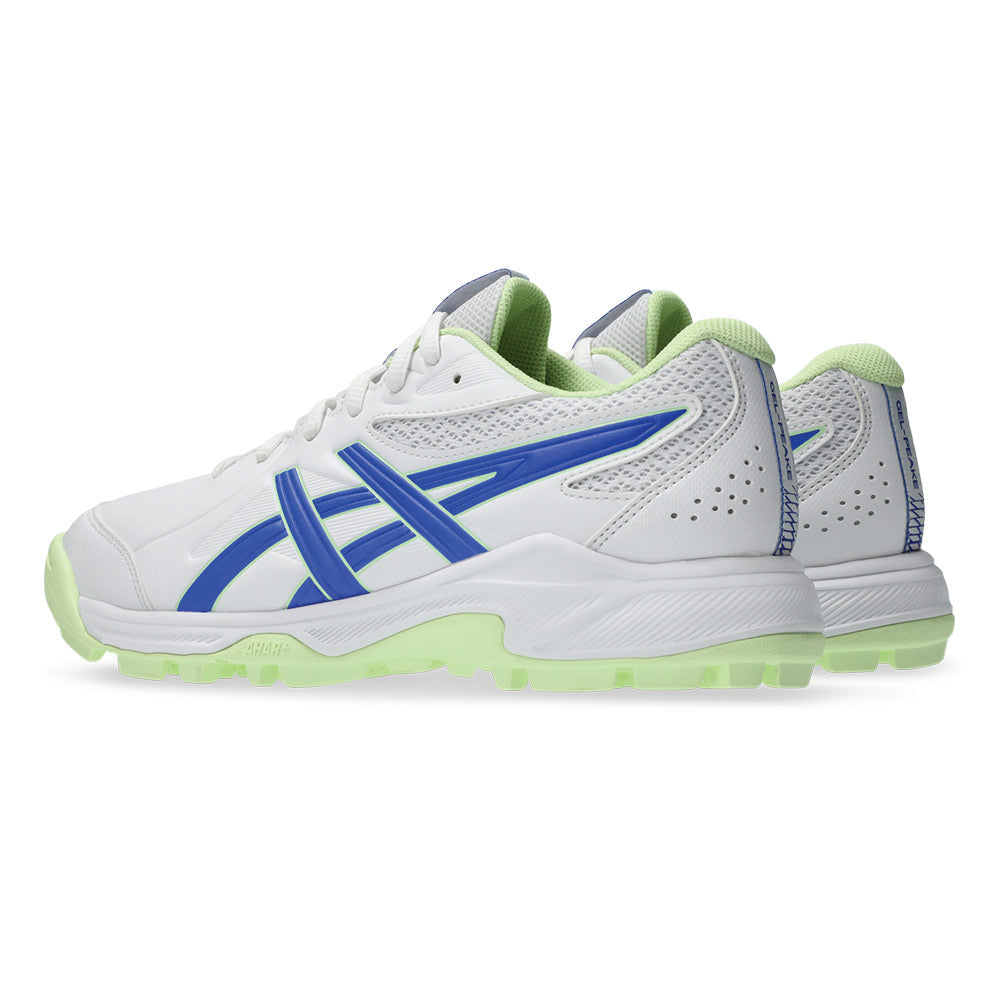 ASICS GEL-PEAKE 3 White/Neon Blue outsole