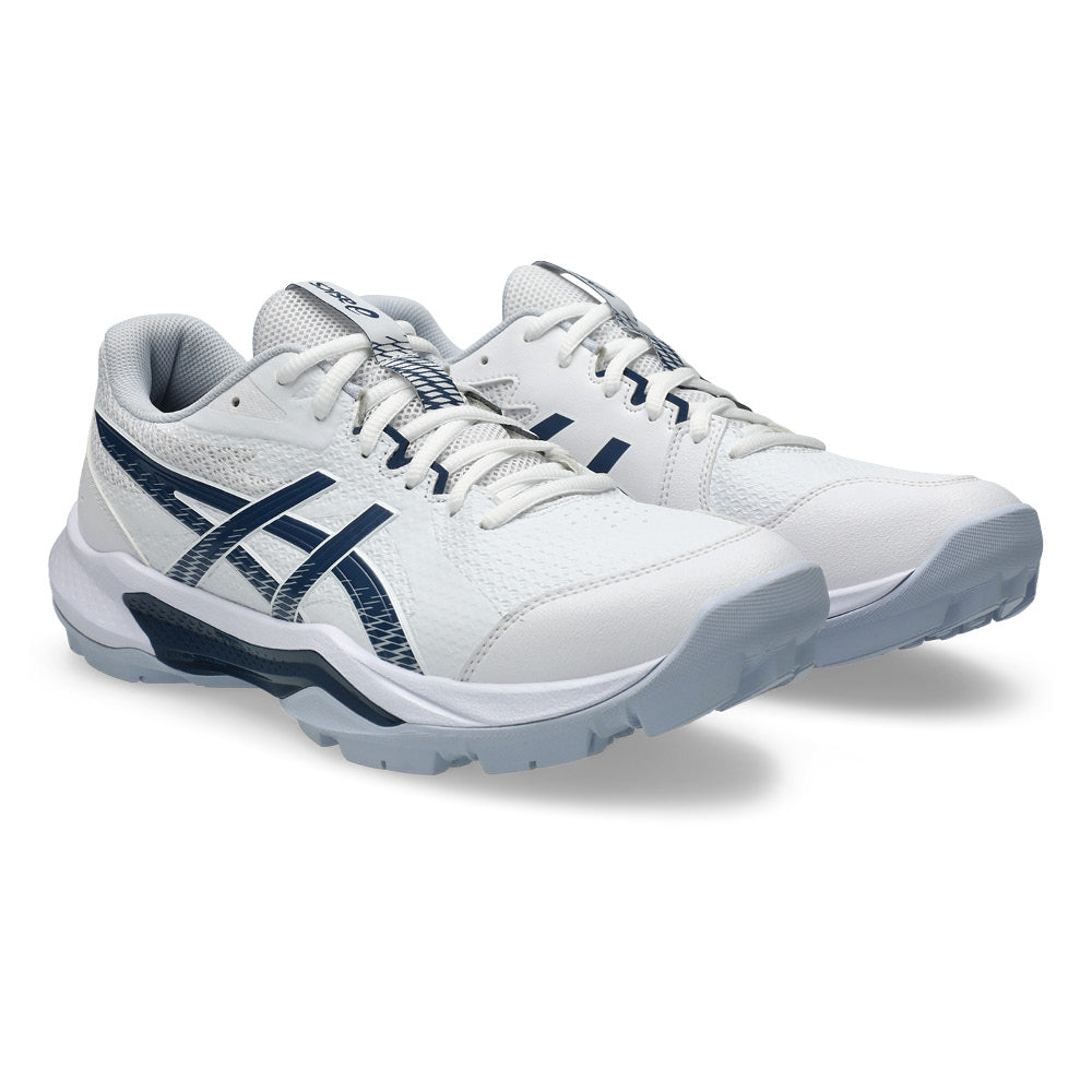 ASICS GEL-PEAKE 3 White/Independence Blue rear view
