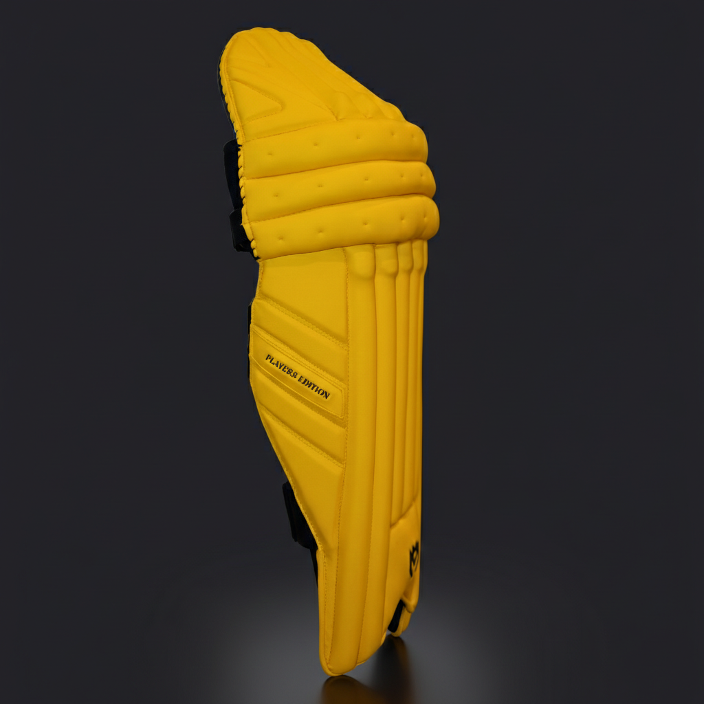 Pro Players Cricket Batting Pads - Yellow