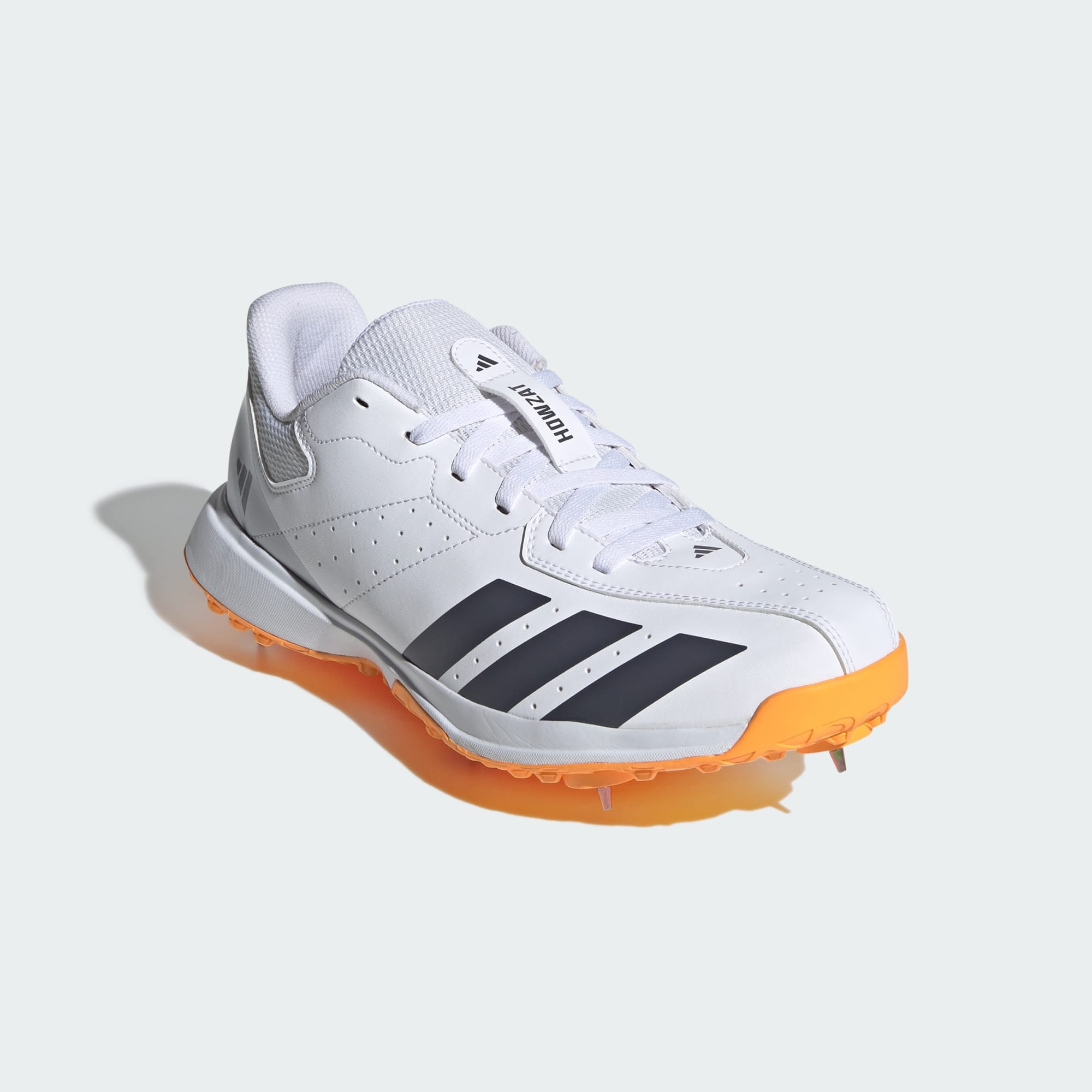 Adidas Howzat Spike cricket shoes - front view