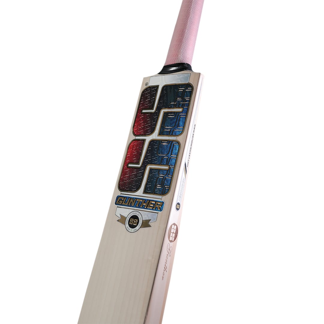 SS Gunther English Willow Cricket Bat - Edge Detail