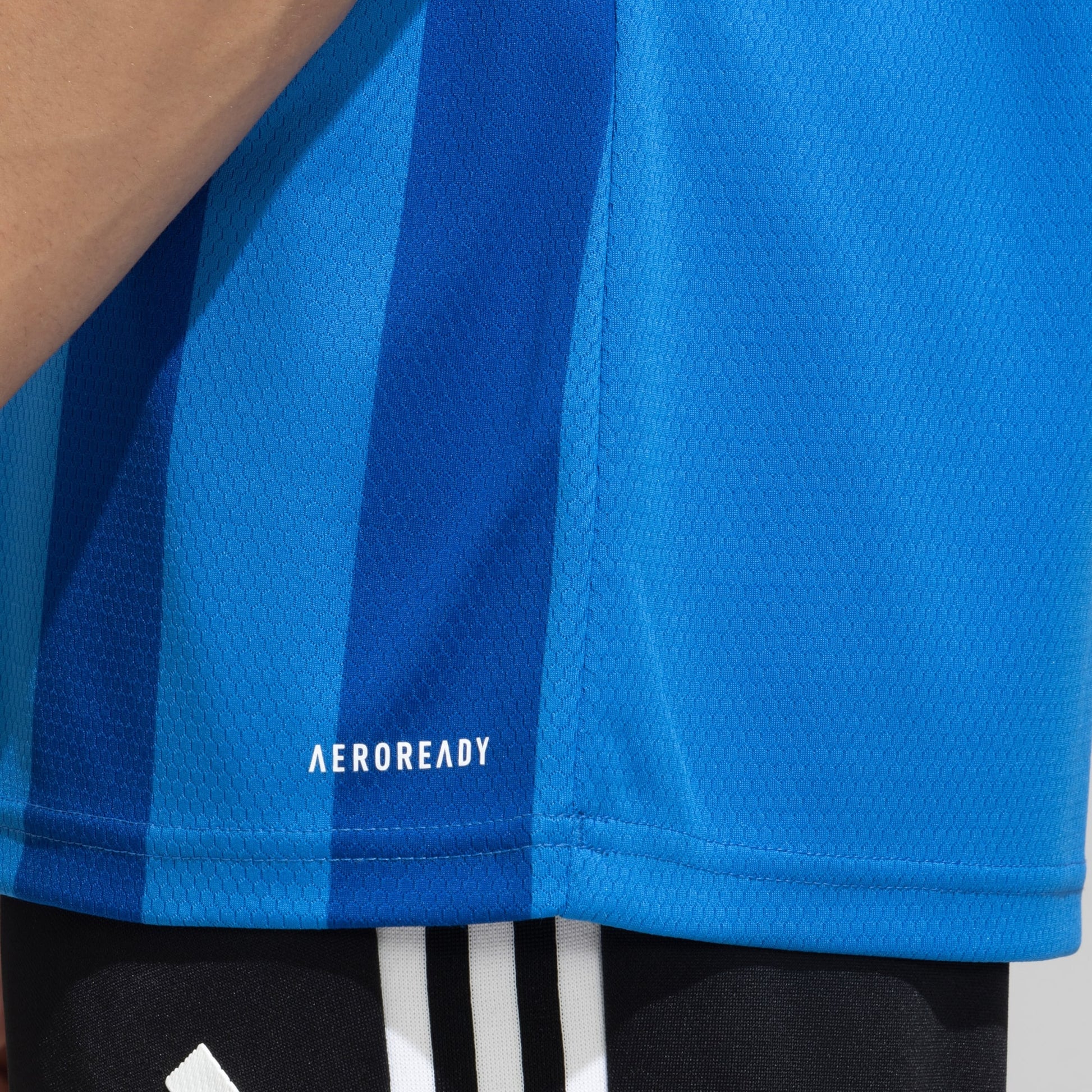 Adidas India T20 fan jersey - tri-colour crest detail