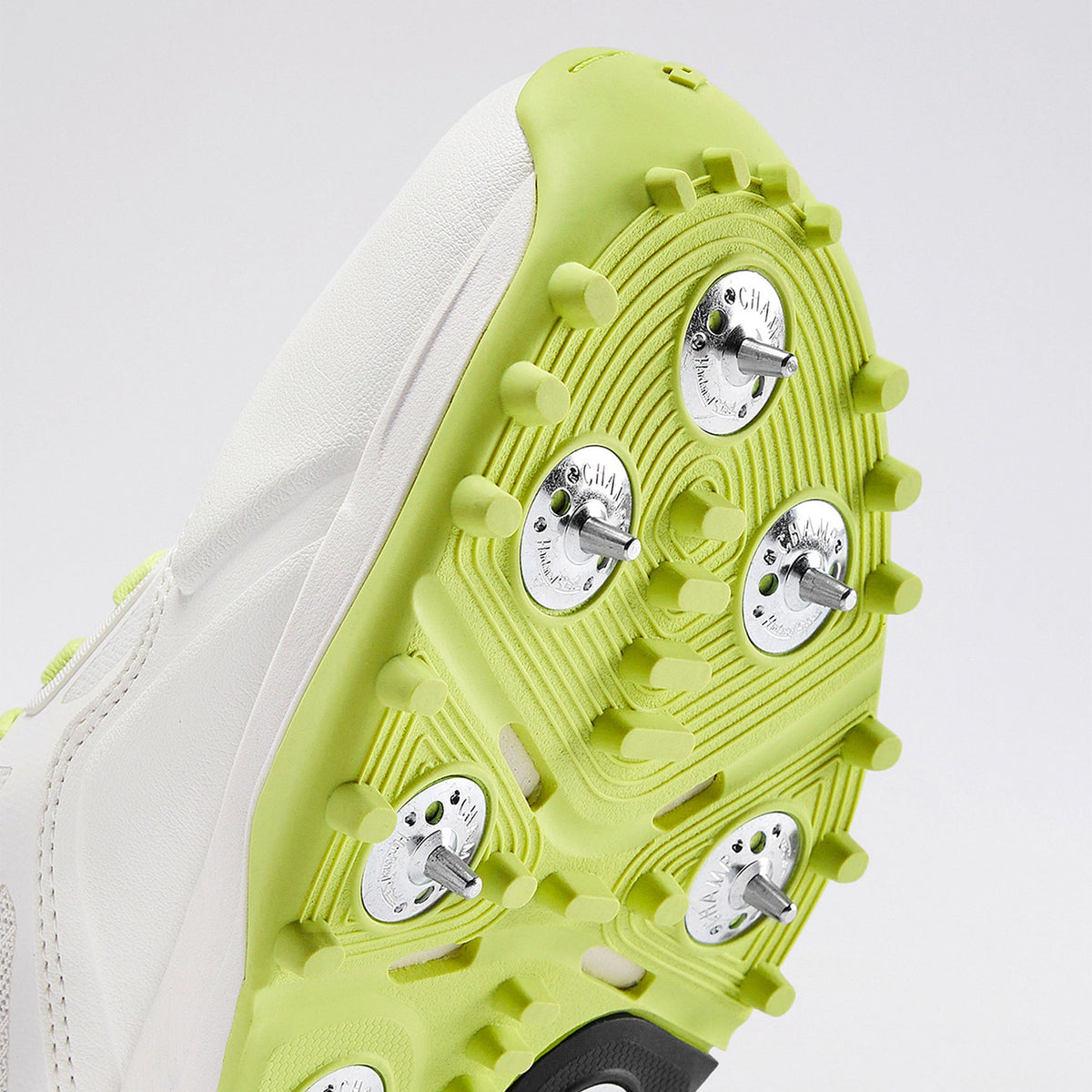 Lotto Super Shot cricket shoe heel and TPU stability shank detail