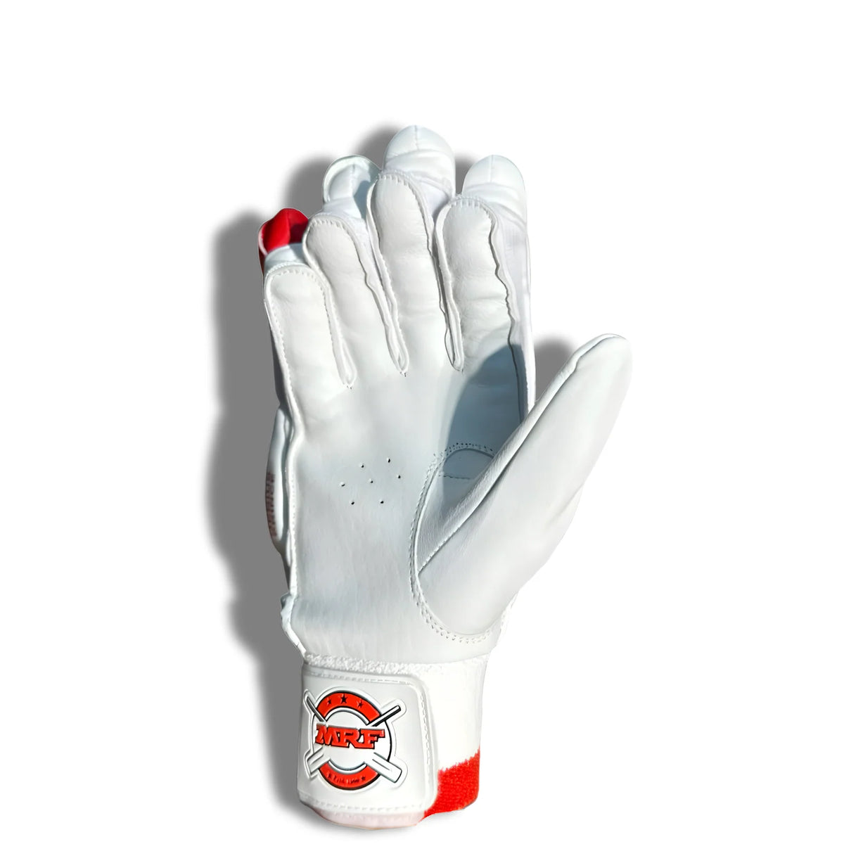 MRF Genius Prince Cricket Batting Gloves - Sheepskin Leather, Mens