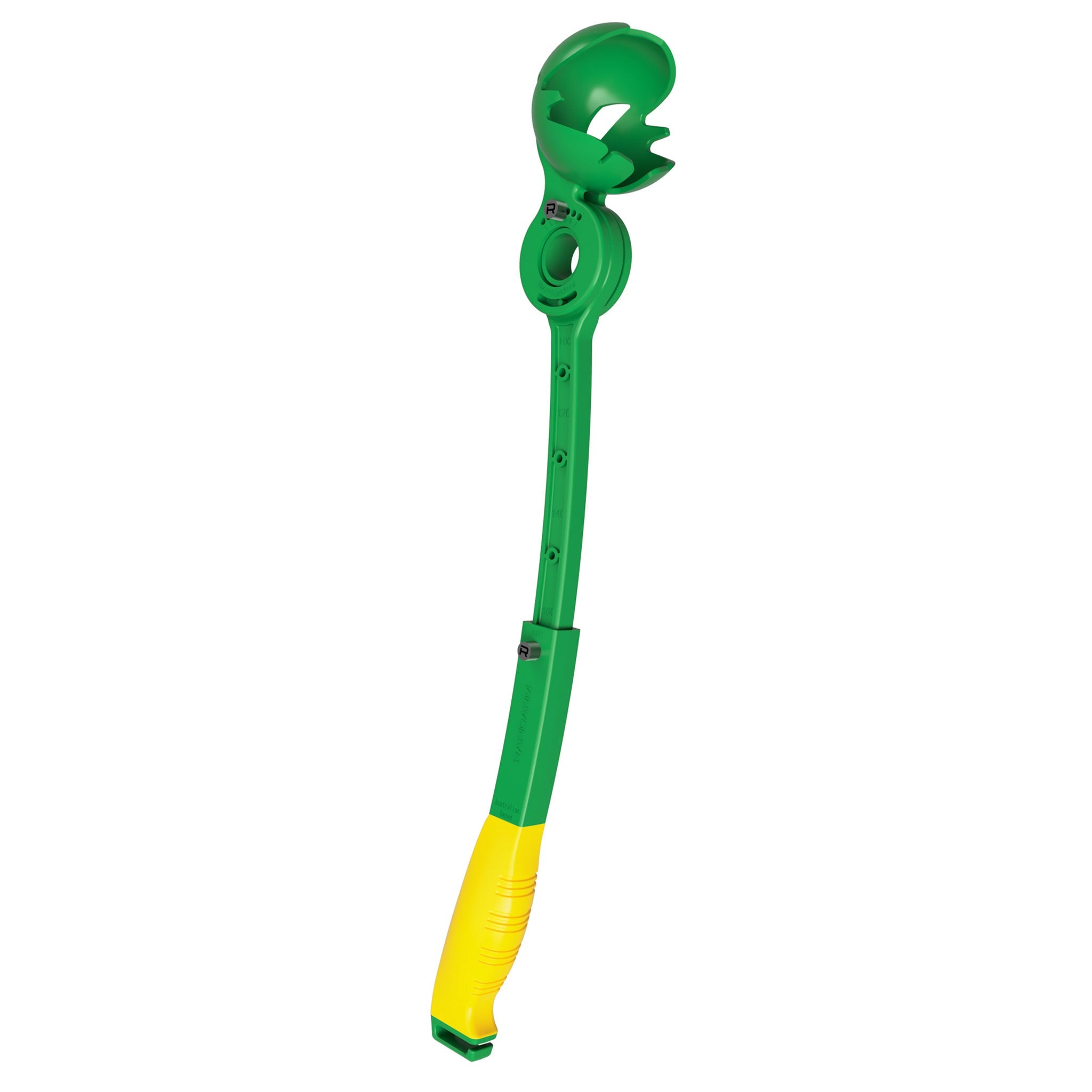 RapidArm+ ball thrower front side view