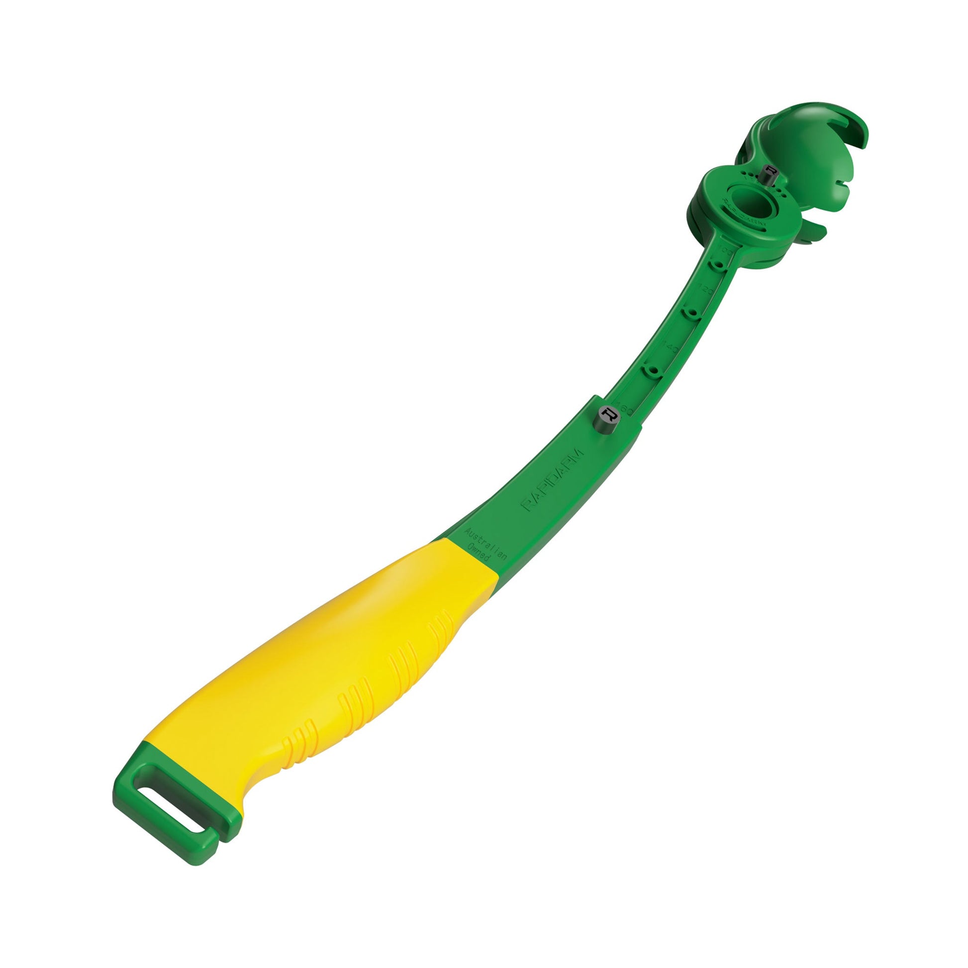 RapidArm+ ball thrower slant view