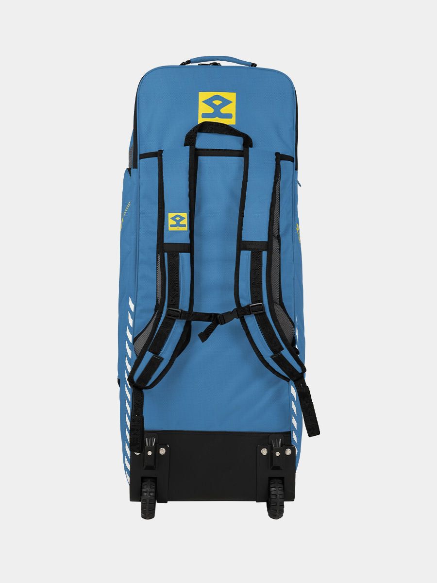 Shrey Legacy Duffle Wheelie 120 - Brittany Blue - Side View
