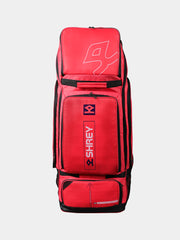 Shrey Legacy Duffle Wheelie 120 - Radiant Red - Hero Shot