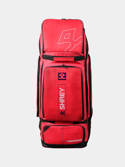 Shrey Legacy Duffle Wheelie 120 – 6-Bat Cricket Kit Bag (120L Premium)