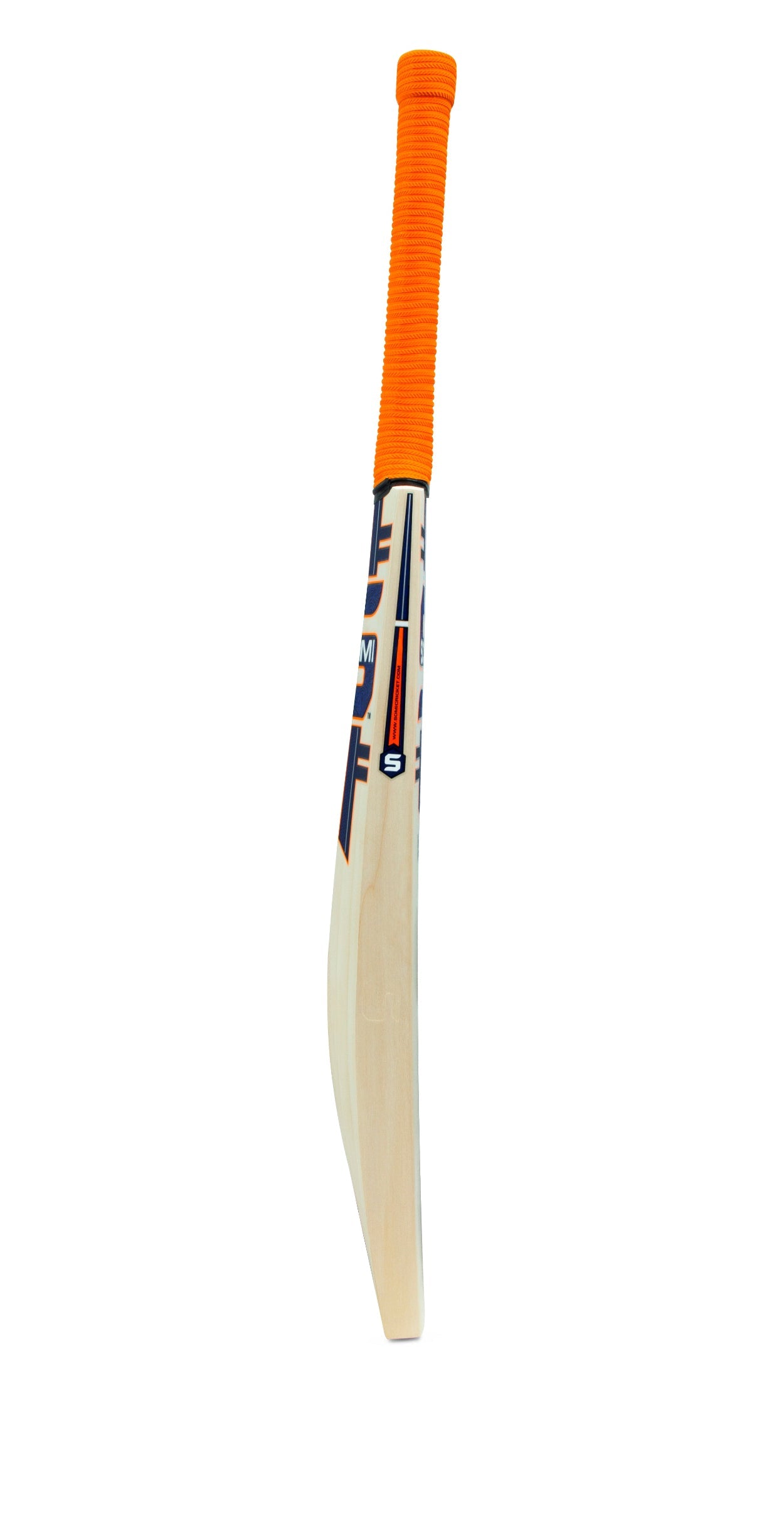 SOMI MSD Phase cricket bat side profile and edge view