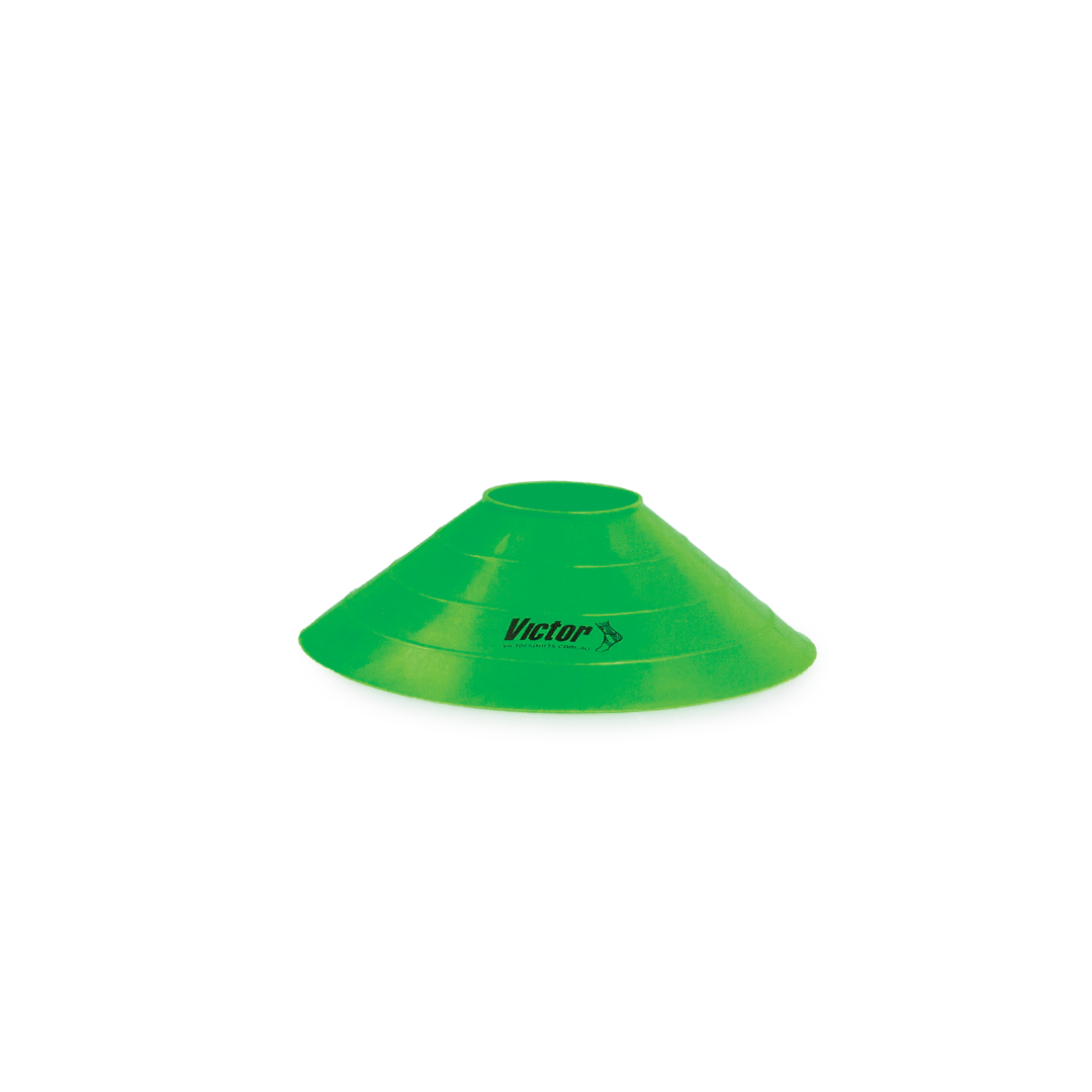 Green Victor soft marker training cones - 20 pack from the 100 piece set