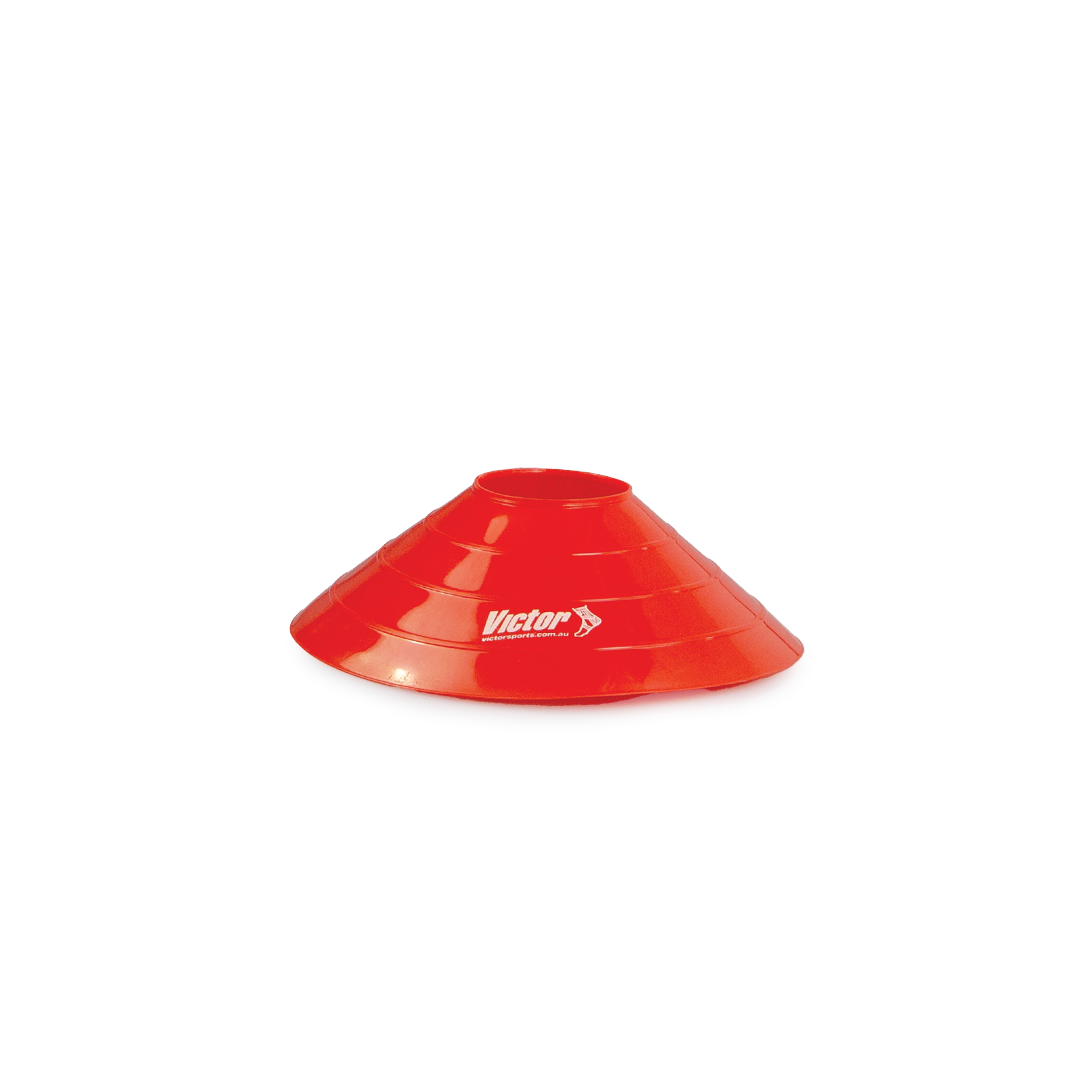 Red Victor soft marker training cones - 20 pack from the 100 piece set
