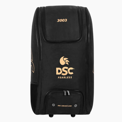 DSC Black 3003 Duffle Wheelie Cricket Kit Bag – 133L