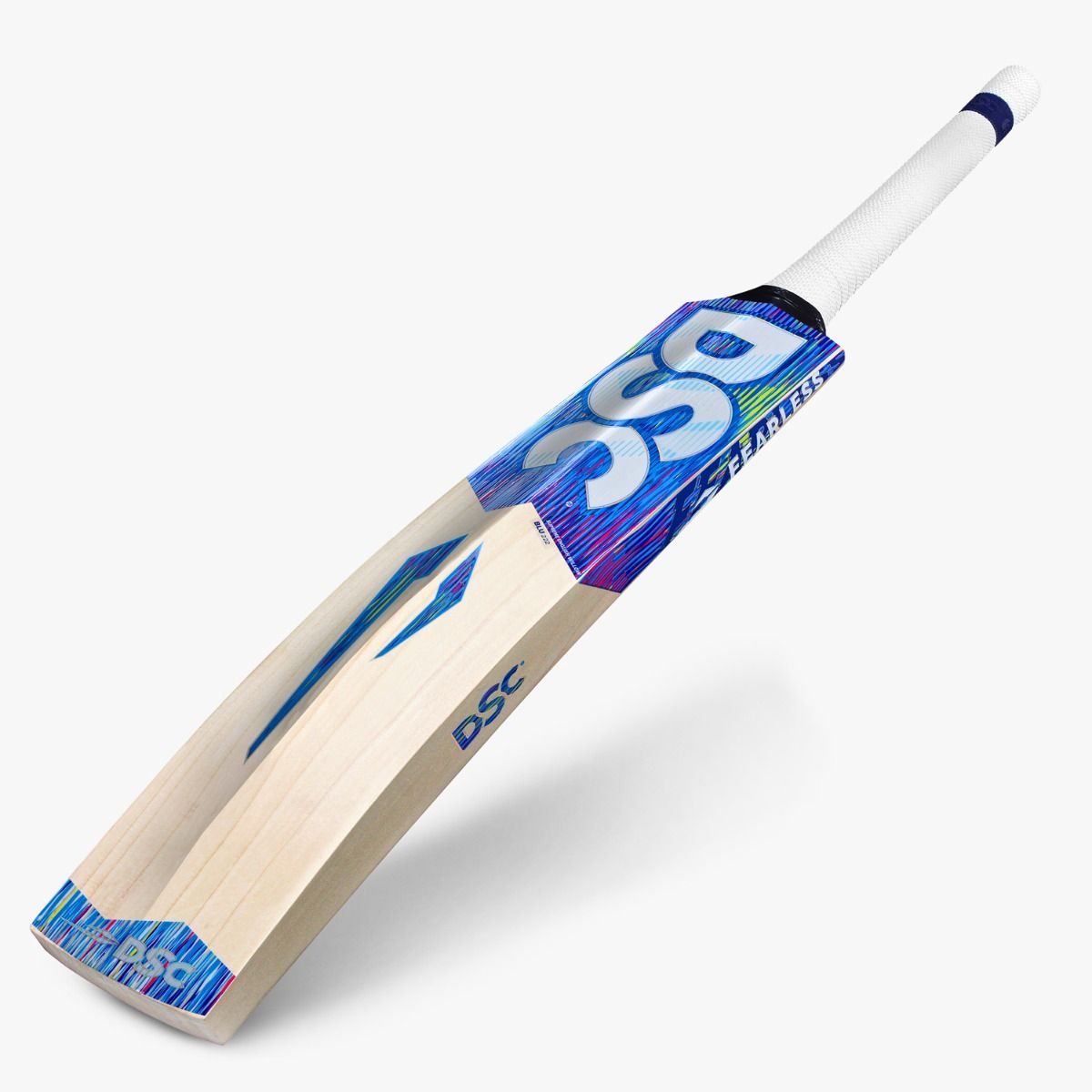 DSC BLU 222 English Willow Cricket Bat - Back Spine