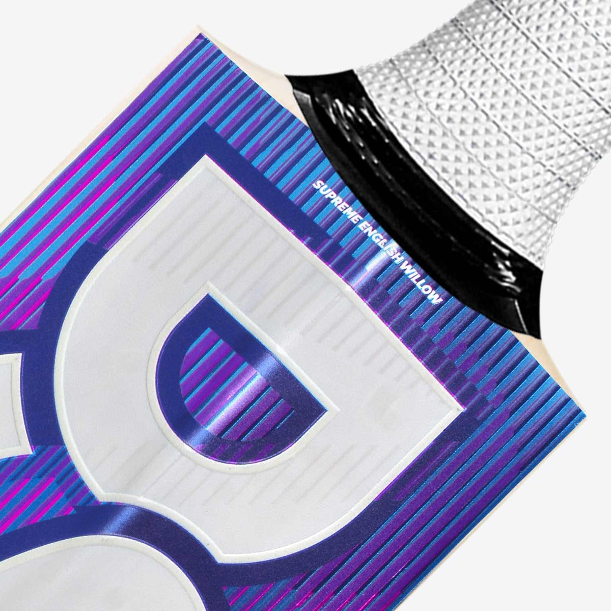 DSC BLU range 2026 cricket bat blade detail