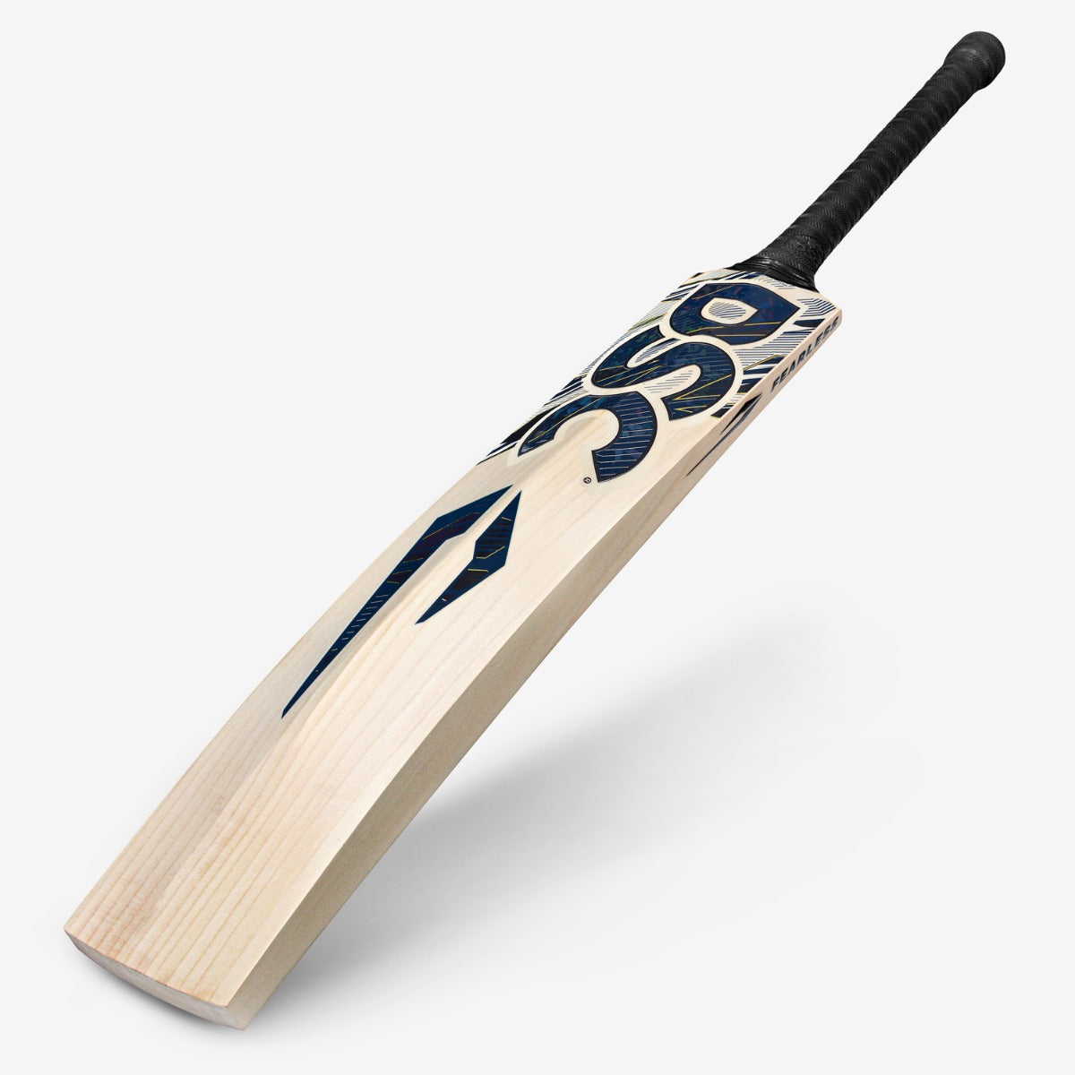 DSC BLAK Monza Pro Grade English willow cricket bat - full face view