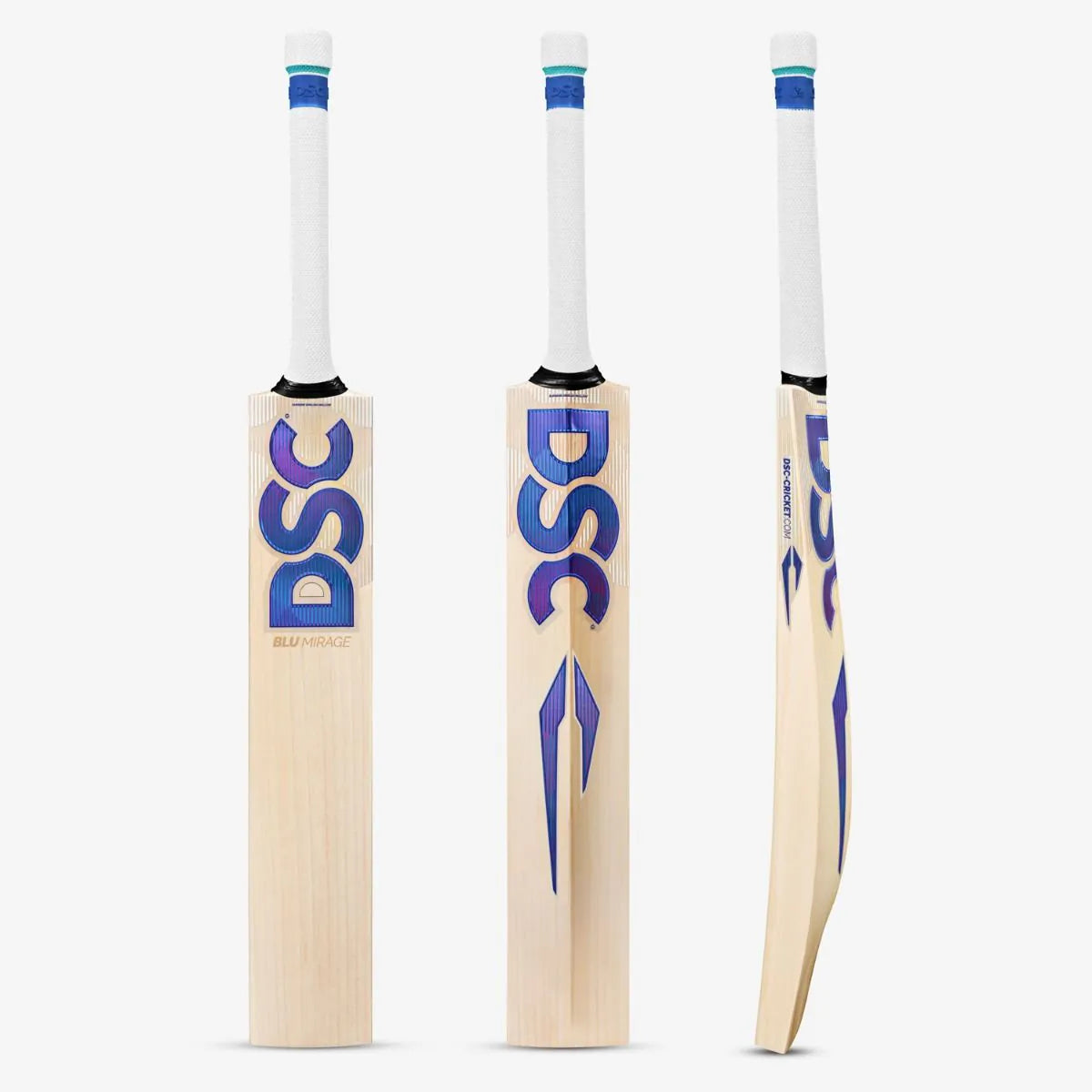 DSC BLU Mirage English Willow Cricket Bat - Duckbill SH