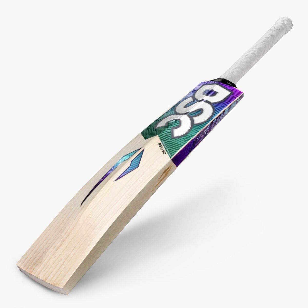 DSC RS 080 English Willow Cricket Bat - Back / Spine View