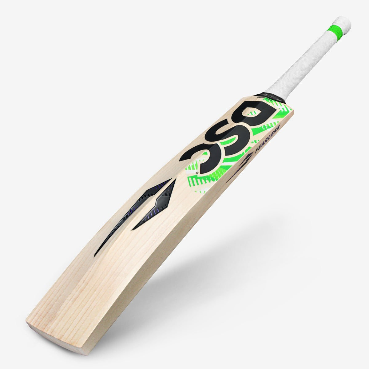 DSC SPLIIT Mirage Grade 2 English willow cricket bat - full face view
