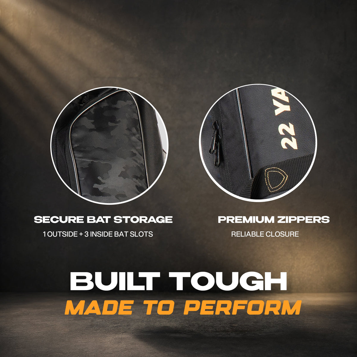 SG 22 Yard X2 kit bag insulated cool zone compartment detail