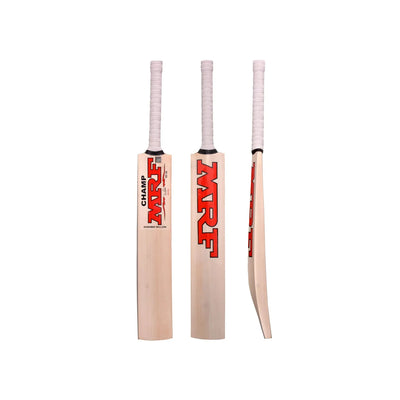 MRF Champ Kashmir Willow Junior Cricket Bat – Beginner-Friendly Junior Bat for Hard Ball Cricket