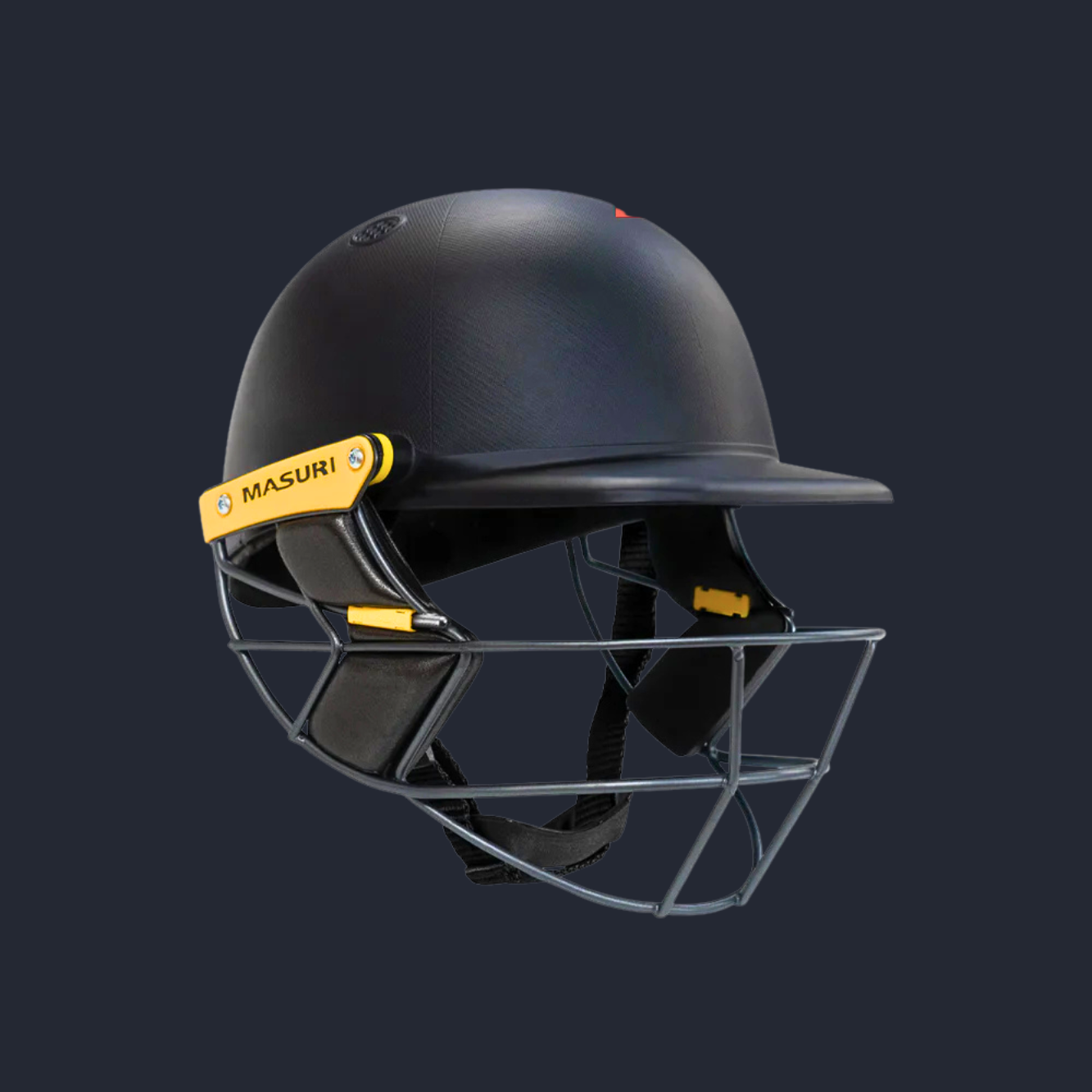 Masuri T Line Steel Cricket Helmet – Original Series MK2 | Cloth Covered Traditional Design | BS7928 Certified