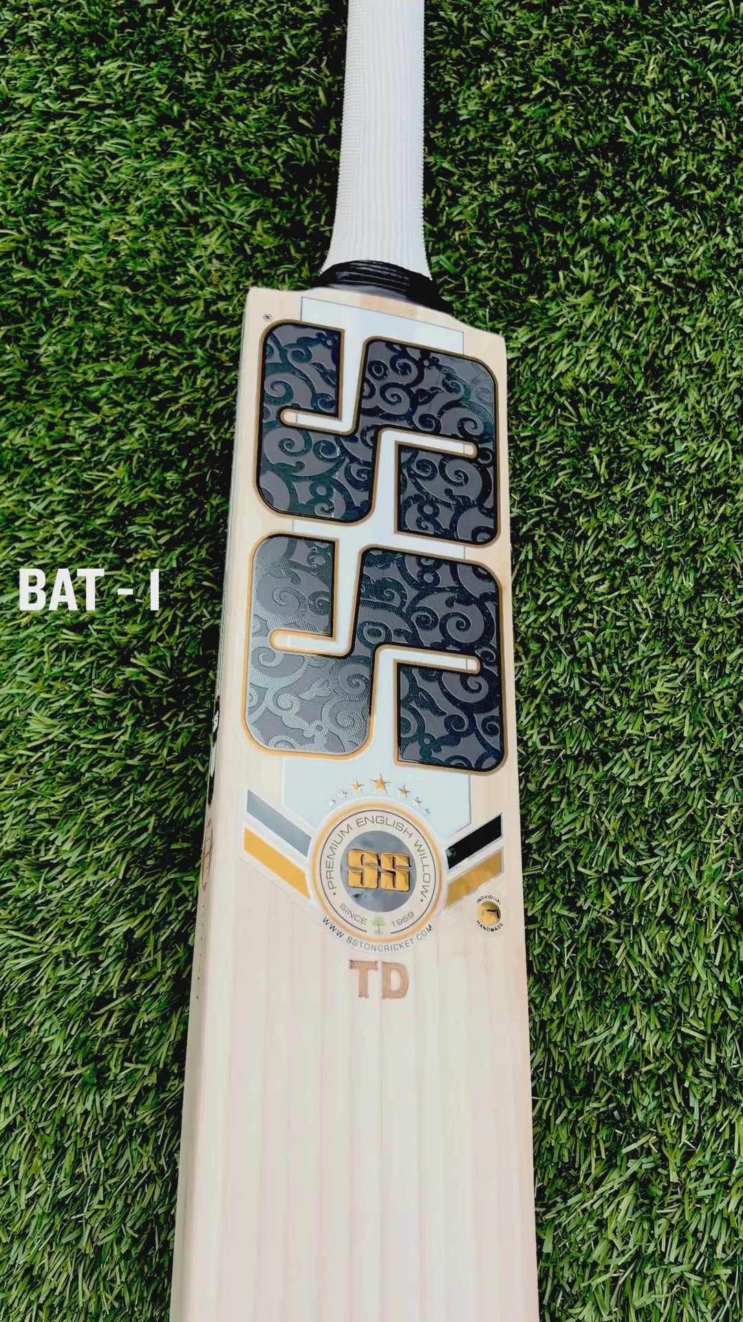 SS - Tim David Players Edition Cricket Bat- SH