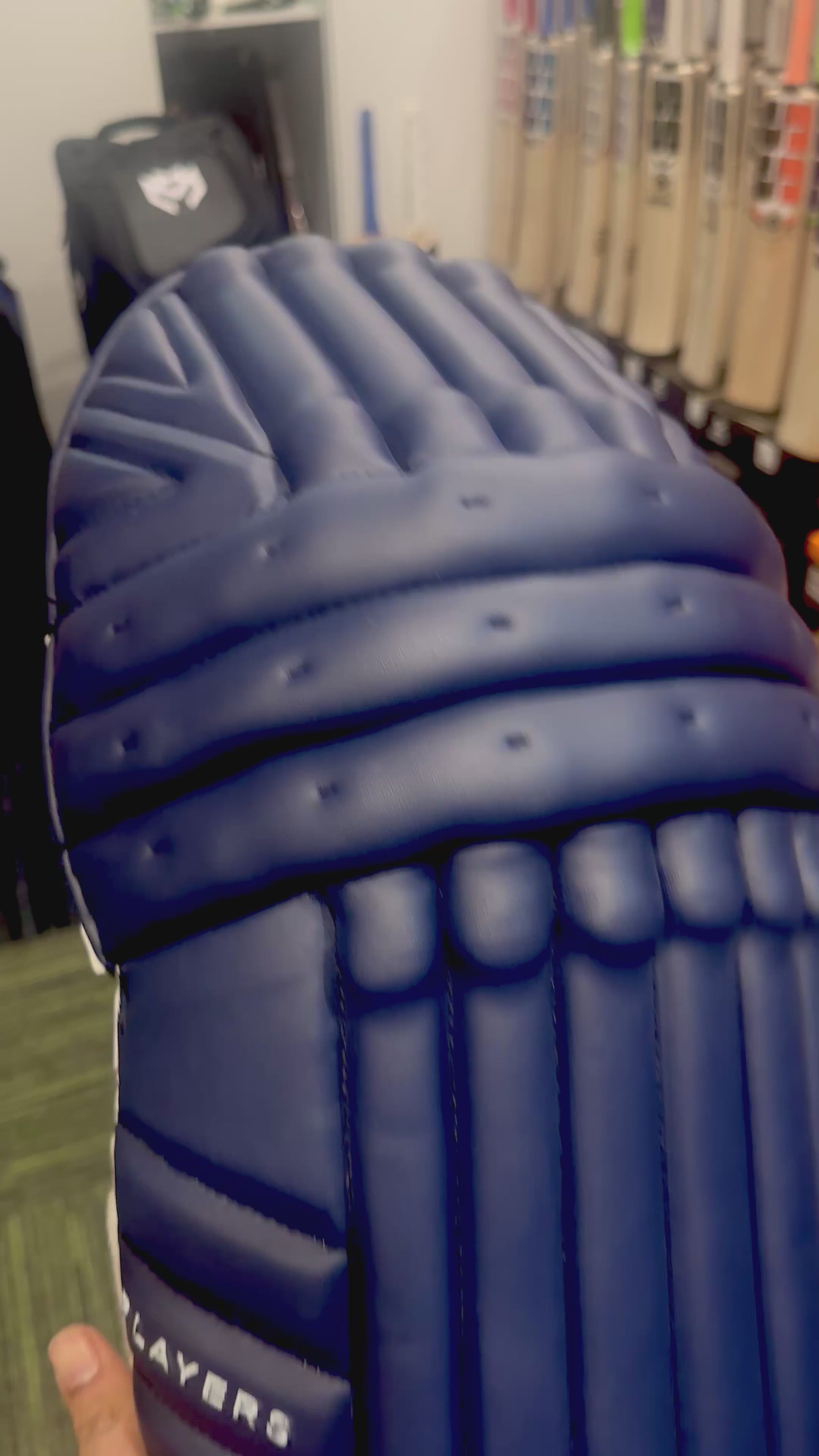 Image of Players Edition Cricket pads - Navy