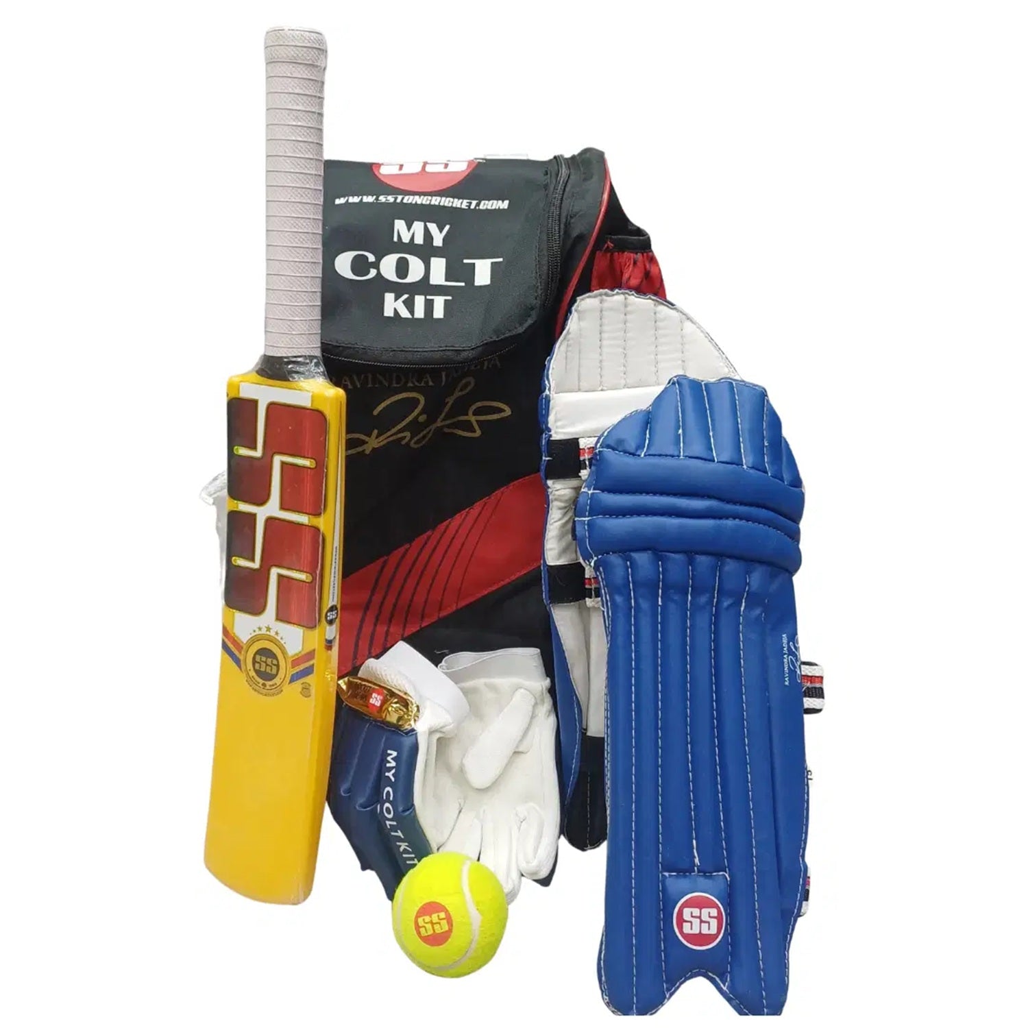 SS My Colt Junior Cricket Kit - Complete Set for Kids